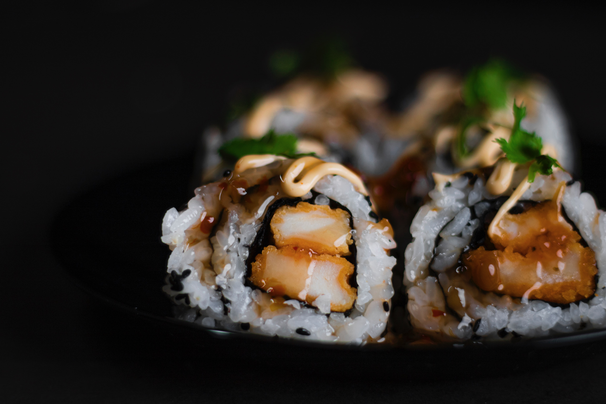 Chicken katsu roll