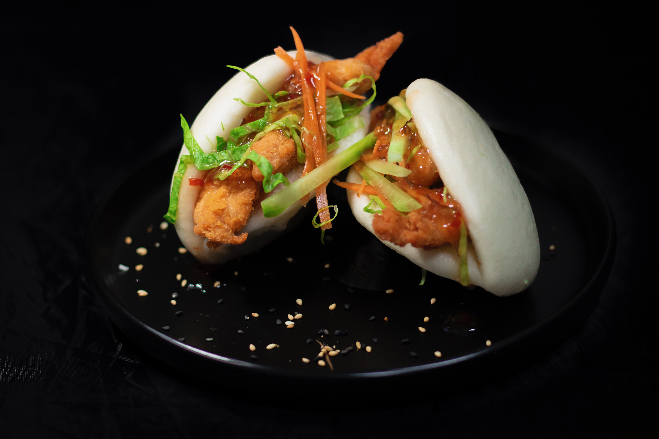 Chicken bao buns 2pcs