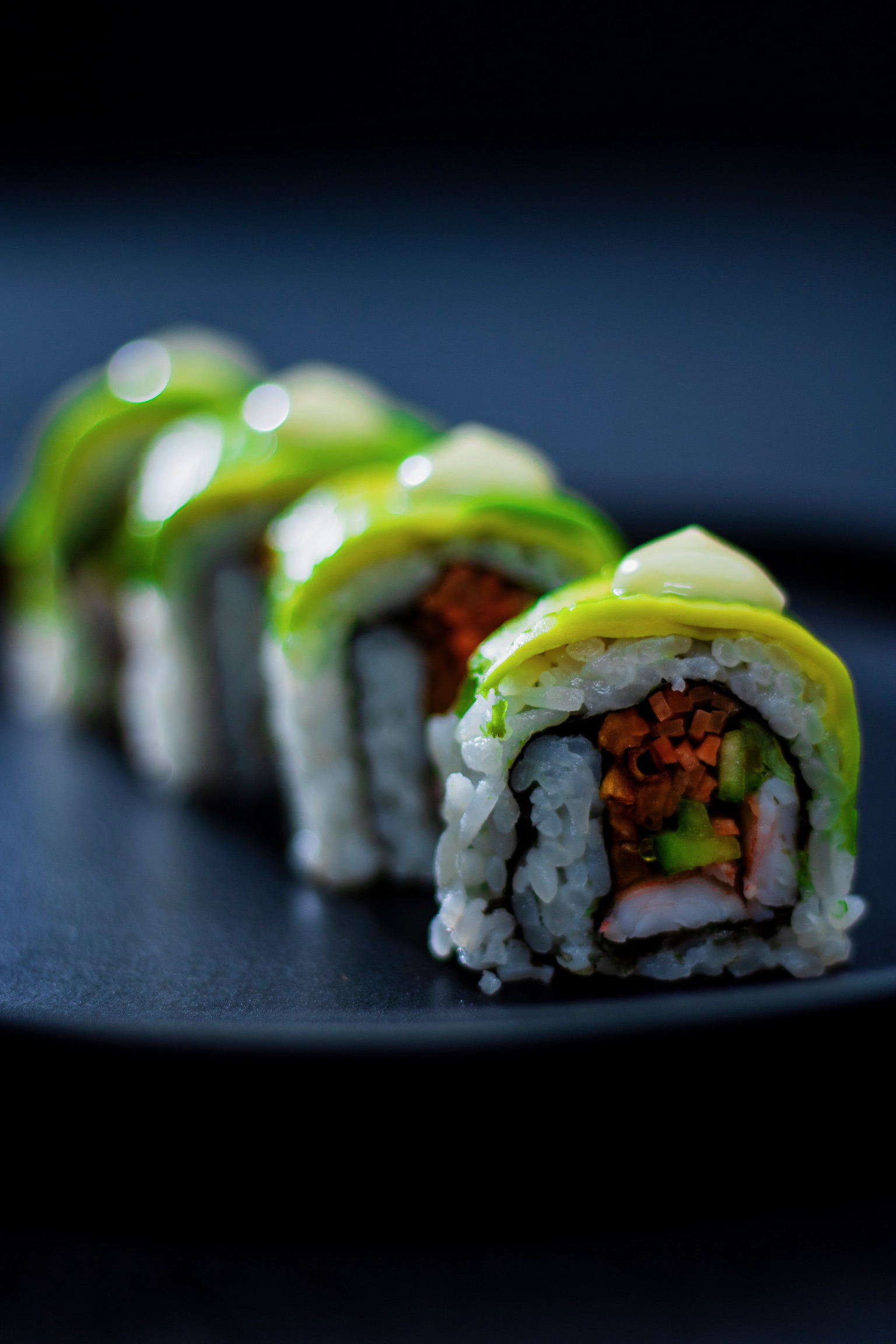 Wasabi honey roll