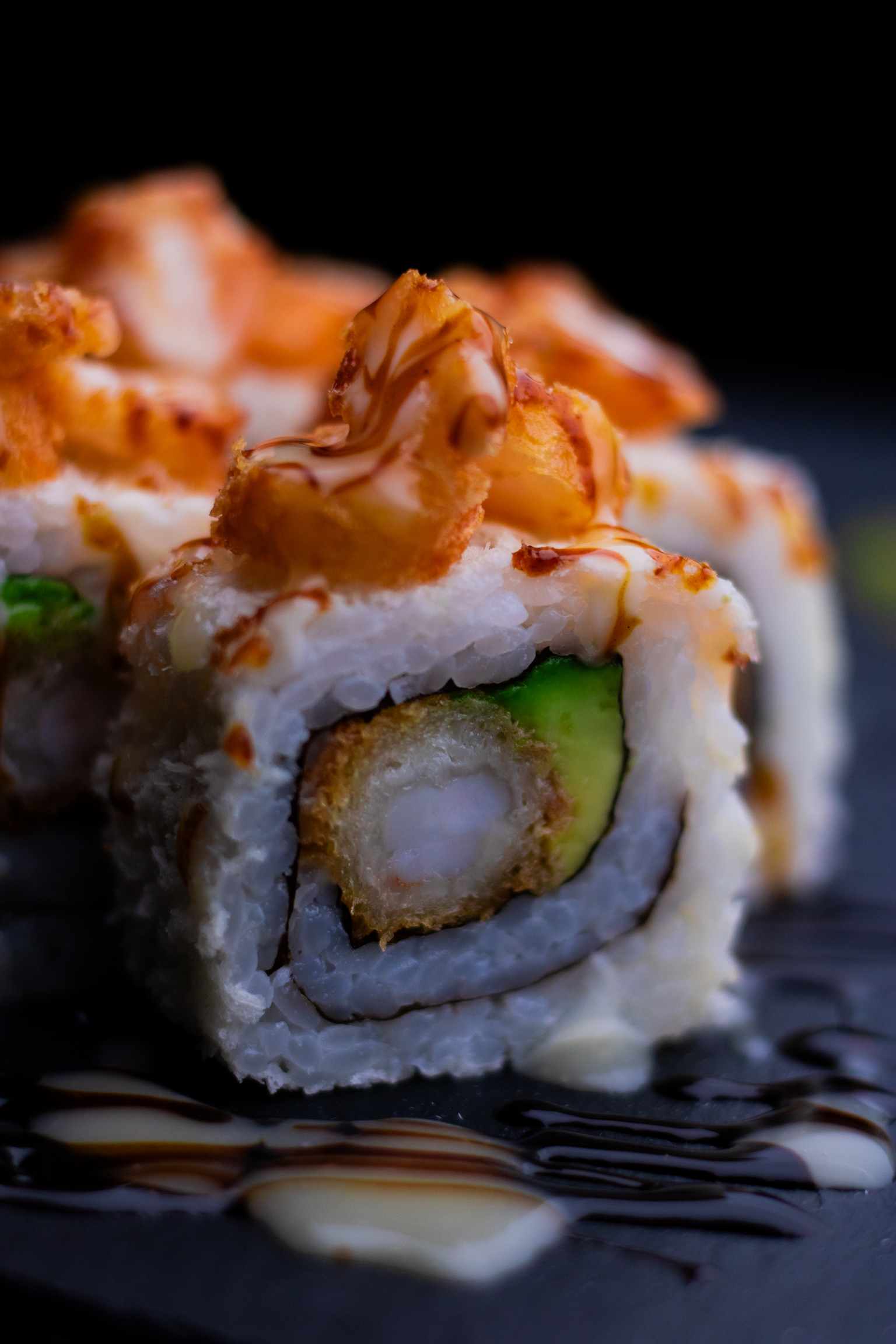 Crunchy prawn roll