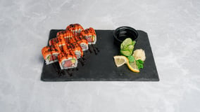 Green vegan roll