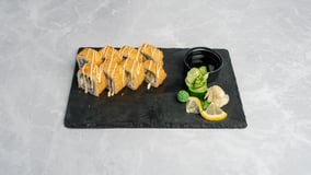 Fried chicken tempura roll
